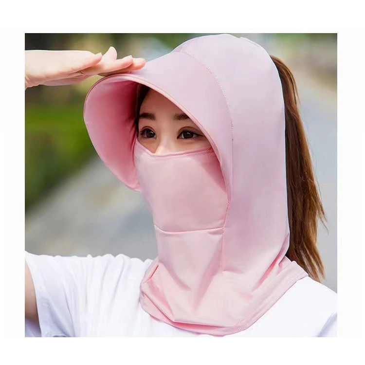 หมวกคลุมกันแดดเต็มหน้า ป้องกันรังสียูวี ระบายอากาศ thumbnail 4