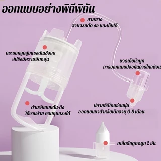 Oldlaiben เครื่องดูดน้ำมูกเด็ก ทุ่นแรงแม่มือใหม่ ดูดสิบคัดจมูกทารก แบบมือดึง ปลอดภัย ใช้งานง่าย ลูกหายใจโล่ง