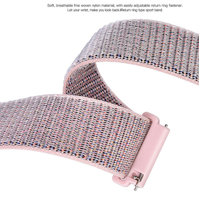 Hcare Wow 3 สายนาฬิกาอัจฉริยะ สายไนลอน Hcare Wow 3 สาย สายรัดข้อมือกีฬา - รูปที่ 6