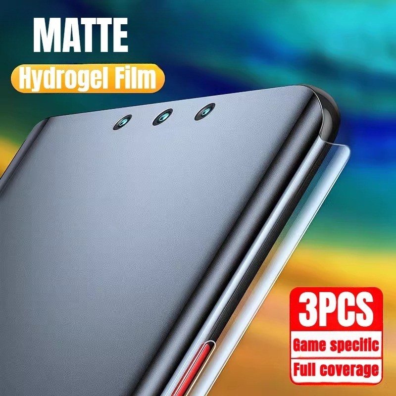 3PCS 4D Full Coverage HD MatteสําหรับOnePlus 13R 13 12R 12 11R 11 10T 10R 10 9RT 9R 9 8T 8 7T 7 6T P
