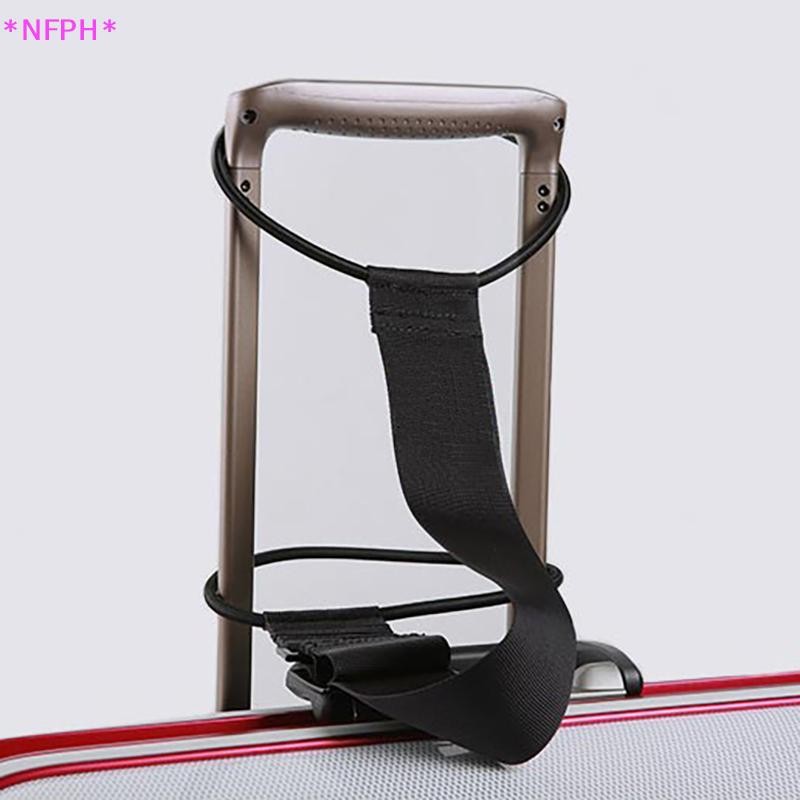 Nfph>หลายสียืดหยุ่นปรับสายรัดกระเป๋าเดินทาง Carrier สายคล้อง Baggage Bungee เข็มขัดกระเป๋าเดินทางเข็มขัด Travel Security พกพาบนสายรัดใหม่