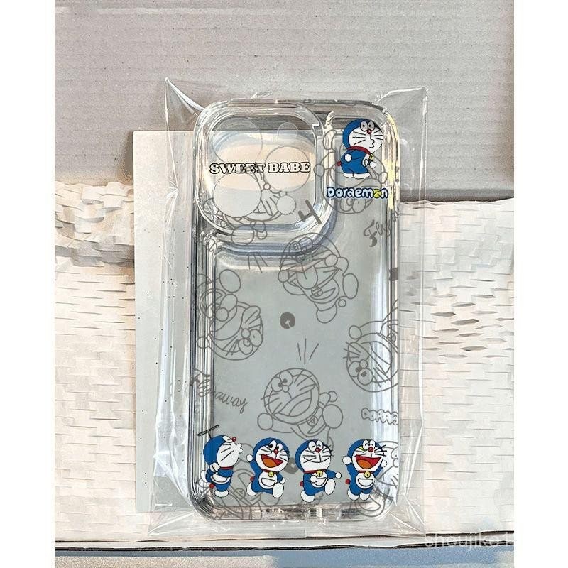 ไลน์บลูโดราเอมอนสำหรับเคสโทรศัพท์ Oppo A77 A53 A98 A76 A78 A7 A15 A38 A31 A3S A57 A74 A16 A16K A17 A