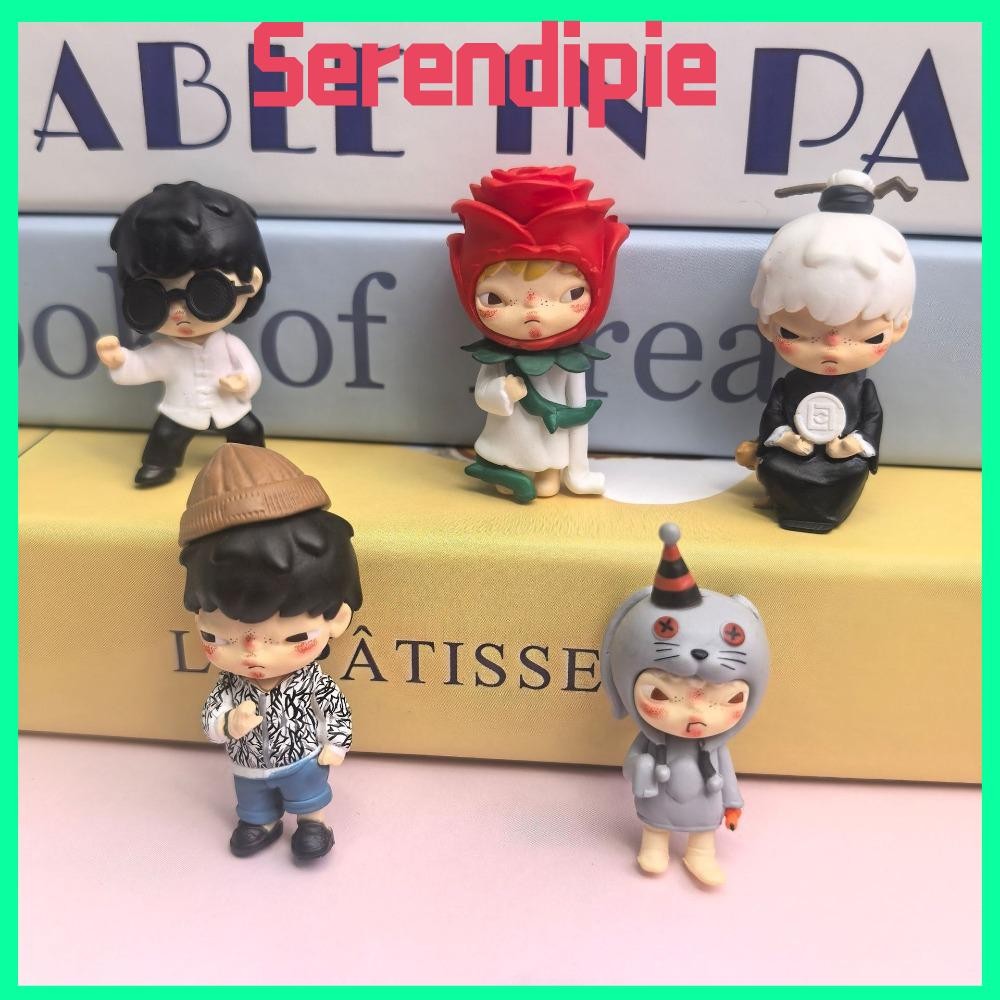 Serendipie Hirono Box, Amusement Park Collection Series อื่นๆ One Series Mini Jewelry, Cute Reshape Series POP MART ของขวัญกล่องการ์ตูน