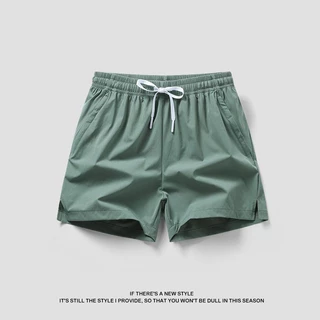 กางเกงขาสั้นผู้ชายแห้งเร็วกางเกงขาสั้นกีฬาหลวม M-4XL