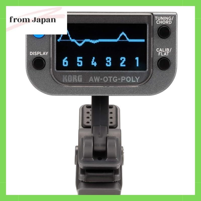 KORG OLED Polyphonic Clip Tuner for Guitar AW-OTG-POLY