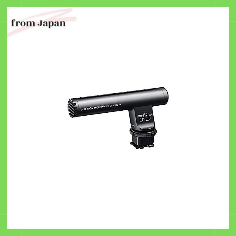 Sony (SONY) Camera Microphone Gun Zoom Microphone, zoom-linked, sharp directional (switchable), wind