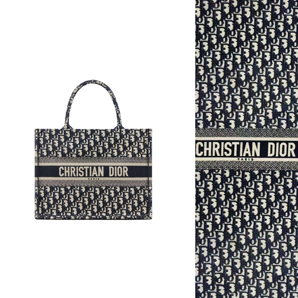 ดิออร์ Dior Medium BOOK TOTE Bagสุภาพสตรี/กระเป๋าถือ