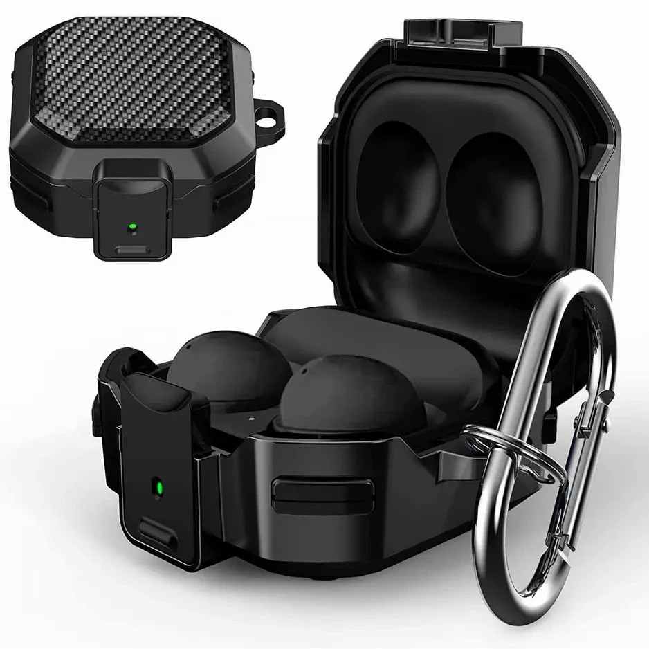 Secuer ล็อคสวิทช์เกราะสําหรับ Samsung Galaxy Buds Pro Buds2 Pro Buds Live Buzz Pro Bud FE หูฟังพร้อม