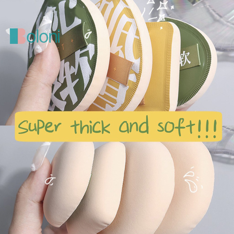[Boloni] Xl พัฟฟองน้ําแต่งหน้า รองพื้น คอนซีลเลอร์ ปกปิดรูขุมขน ความงาม สําหรับผู้หญิง