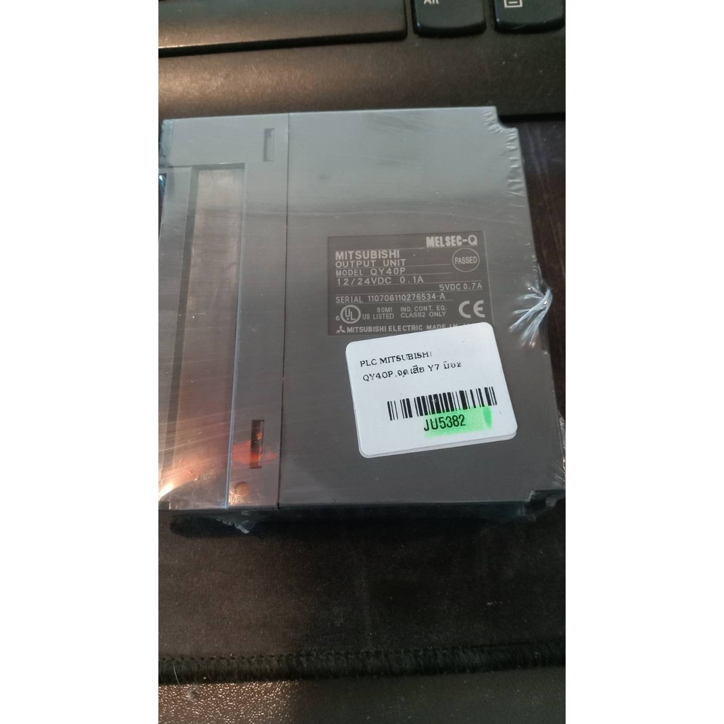 PLC MITSUBISHI QY40P,จุดเสีย Y7 DISCRETE I/O OUTPUT 16 PT SINK TRIAC OUT Manufacturer: Mitsubishi  S