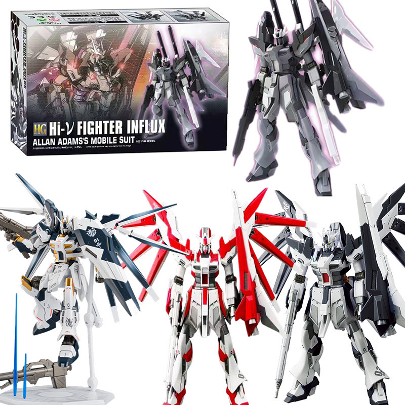 โมเดลกันดั้ม Hi V Gundam Hg RX-93-Ф2 Fighter Influx Hi Nu Vrabe ของเล่นสําหรับเด็ก