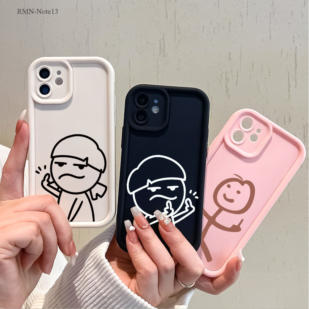 สำหรับ  Xiaomi Redmi Note 14 13 12 11 11S 10 10S 9 8 Pro Plus 4G 5G เคสเรดมี Cute เคส JT