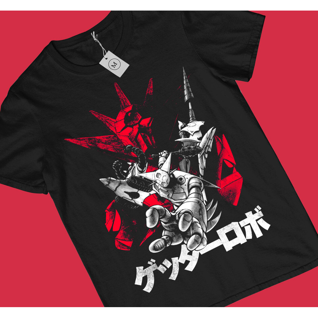 เสื้อยืด Getta Robo Getter Dragon, Getter Robo 70S, Anime Super Robot