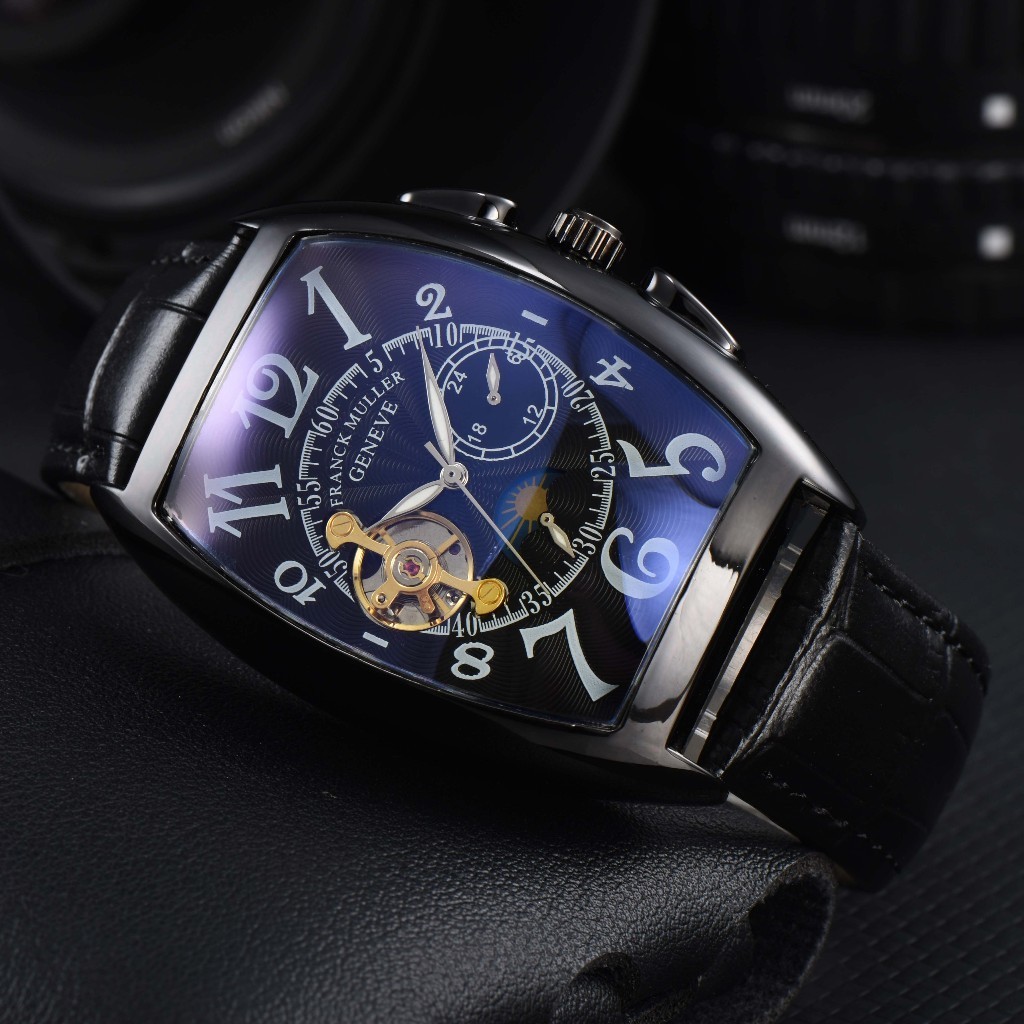 Franck MULLER FRANCK MULLER Frank MULLER Barrel-Shaped Rui นาฬิกาผู้ชายนาฬิกา ys