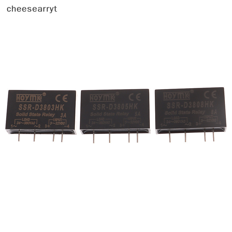 Chee Solid State Relay PCB SSR-D3803HK D3805HK D3808HK เฉพาะ Pins 3A 5A 8A DC-AC Solid State Relay PCB พร ้ อม Pins EN