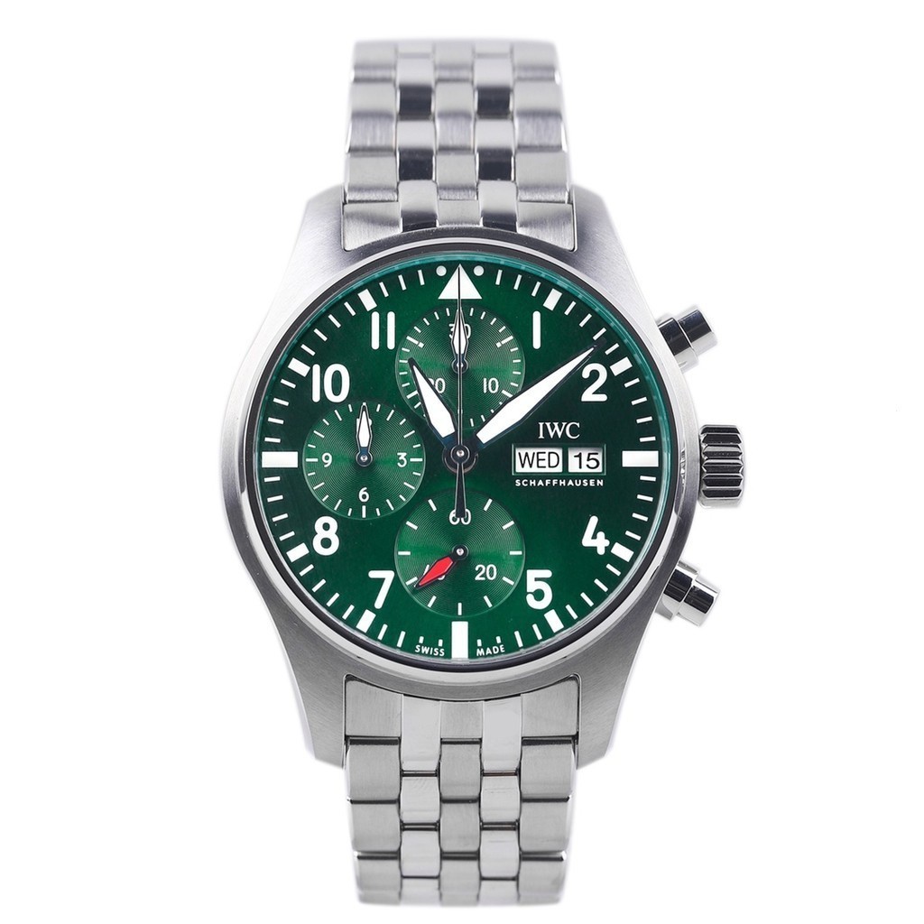 Iwc IWC Pilot New Style Green 41mm Automatic Mechanical Men 's Watch IW388104