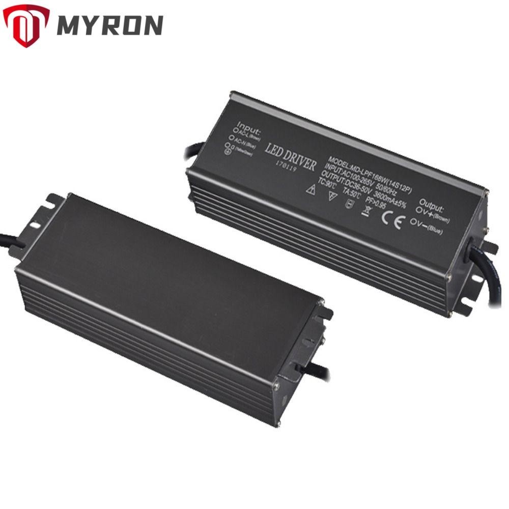 Myron LED Driver Power Supply, AC 85-265V ถึง DC24-36V 50W LED โคมไฟ Transformers, Universal 1500mA อลูมิเนียมกันน ้ ําแยกคงที ่ Current Driver Floodlight