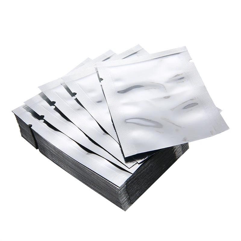 5/10/25/50pcs Silver Aluminum Foil Mylar Bag Vacuum Bags Sealer Food Storage Package