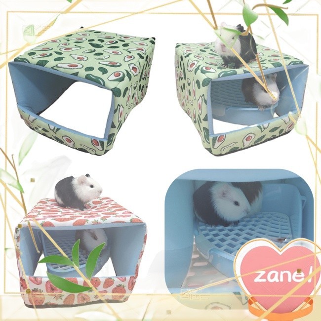 ZANE Pet Bottomless Cotton Nest Small Pet Hidden House Shelter Sleeping Bed For Rabbit Hedgehog Guinea Pig