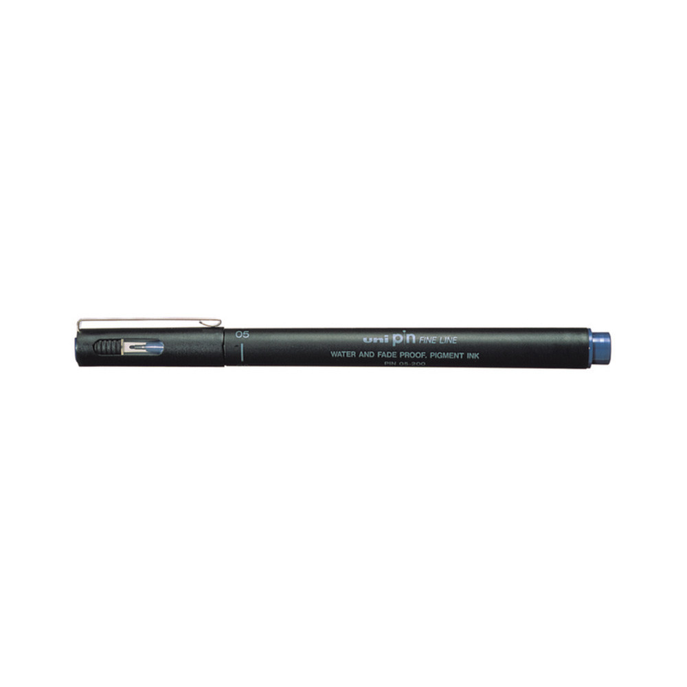 UNI ปากกาหัวเข็ม รุ่น PIN  05-200 BLUE น้ำเงิน