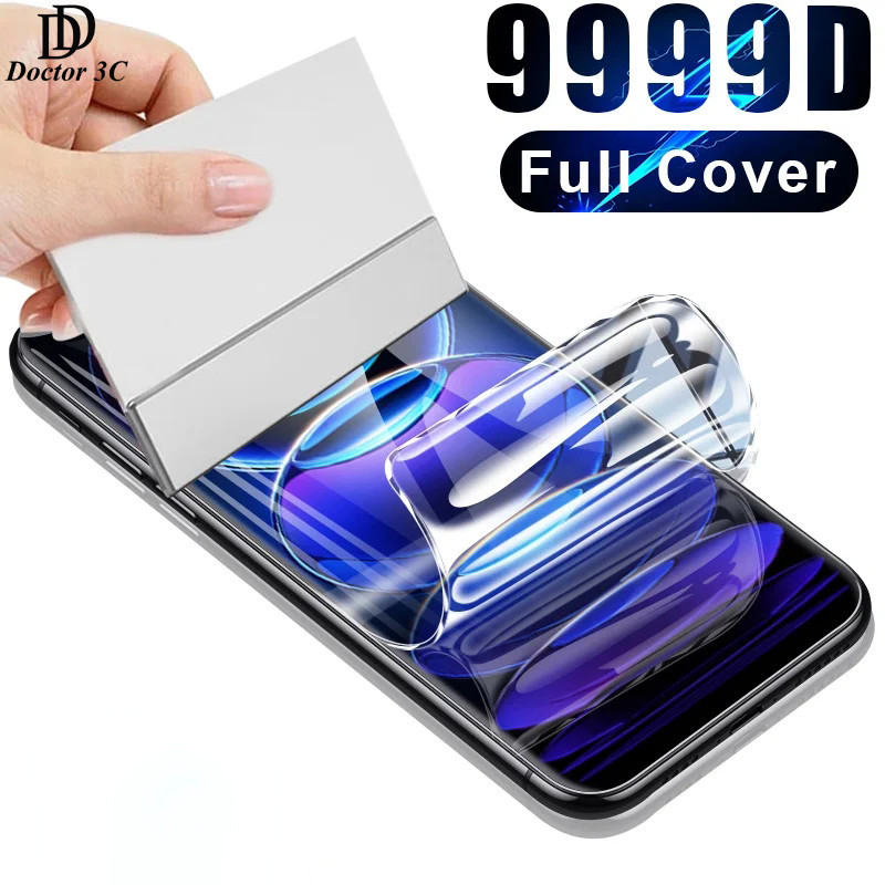 HD Soft Hydrogel ฟิล์มป้องกันหน้าจอสําหรับ Tecno Camon 30 20s 19 18 17 16s 15 12 Pova 6 5 Pouvoir 4 