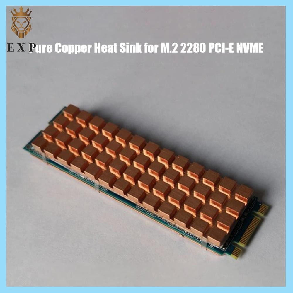 [explosion1.th] Pc Notebook SSD Heat Sink สําหรับ M.2 2280 PCI-E NVME พร้อมฮีทซิงค์แผ่นความร้อน