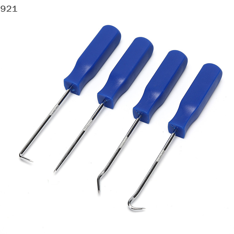 Nuannubb 4x Portable Pick and Car Hook Oil O-Ring Seal Remover Pick Set Craft Hand Tools ราคาไม ่ แพง
