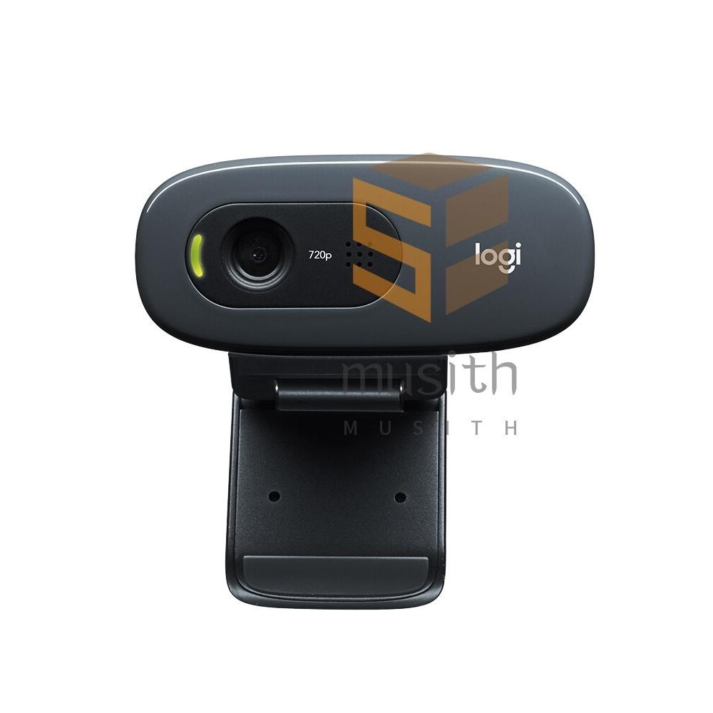 Logitech C270 720p Widescreen Video Webcam คอมพิวเตอร ์ แล ็ ปท ็ อปพีซีกล ้ องสําหรับการโทรและการบันทึกวิดีโอ