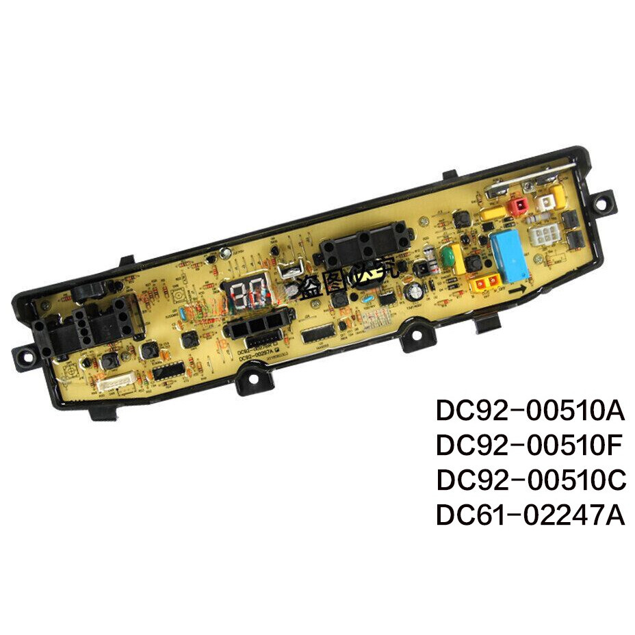SAMSUNG WA80G5F เครื่องซักผ้าบอร์ด WA80G5F DC61-02247A DC92-00510F 00510A PCB BOARD