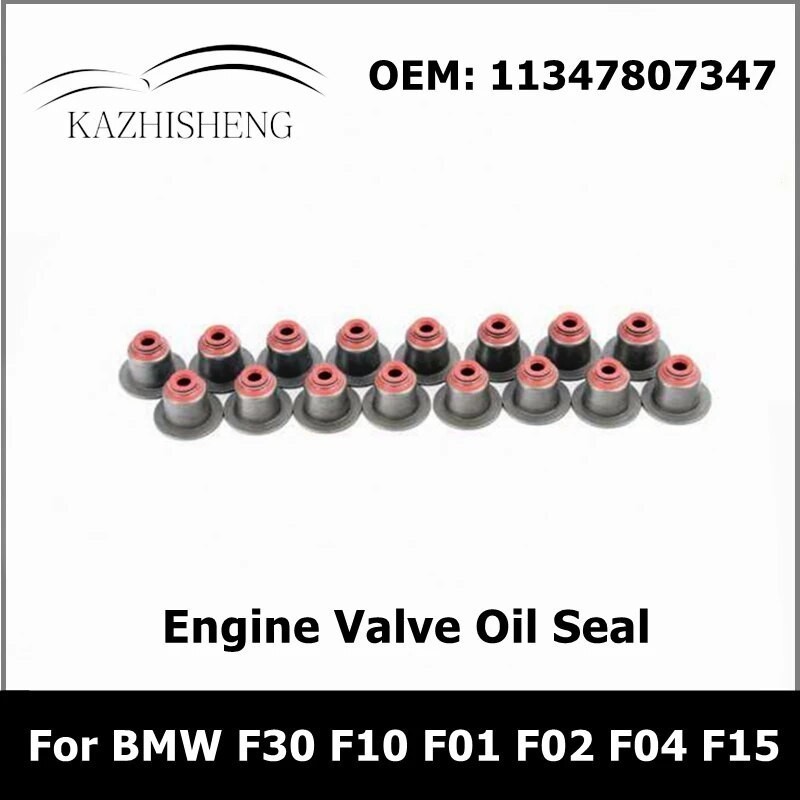 KA  16Pcs/lot Engine Parts Valve Oil Seal for BMW F30 F80 F31 F10 F01 F02 F03 F04 F15 F85 X5 1134780