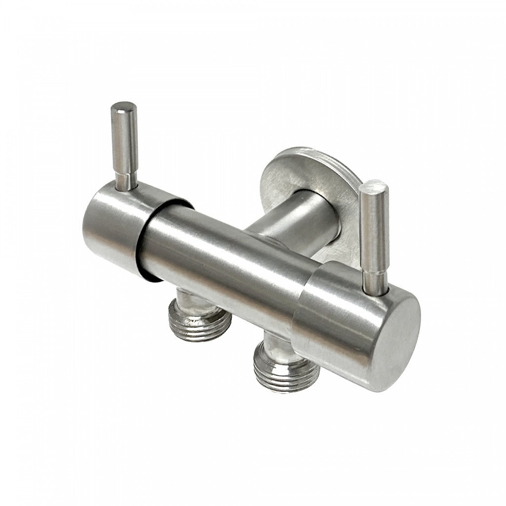 LOCAL789 ICON วาล์วลอยสแตนเลสหัวกลม 2 หัว รุ่น ZC02-ICON-PK ร้านอยู่ในไทย