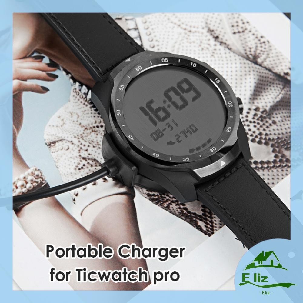 [Elizabeth1.th ] Smart Watch สายชาร ์ จ USB สําหรับ Ticwatch Pro 2020/Ticwatch Pro [Elizabeth1.th ]