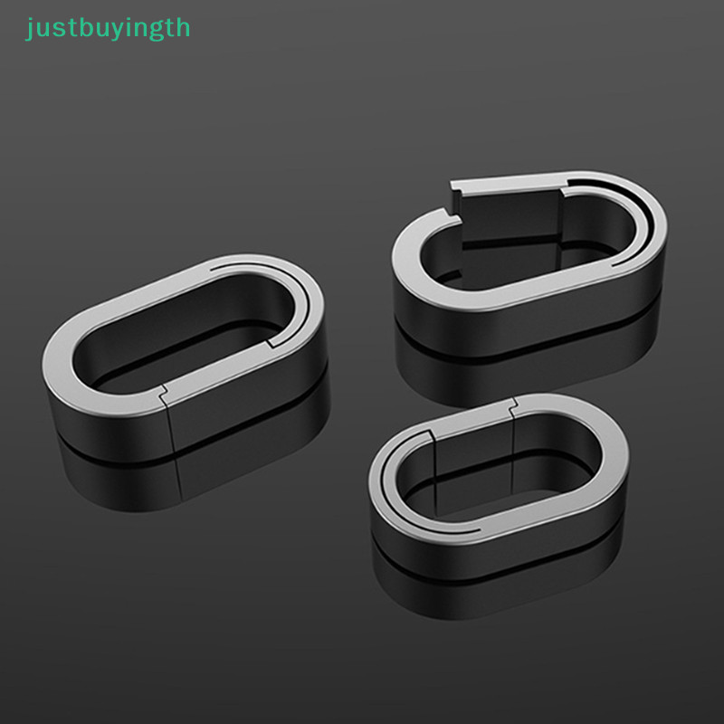 [JBTH] Titanium Alloy Mini Key Ring Connection Buckle Universal Joint Auxiliary Ring Connection Bayonet Ring บุคลิกภาพความคิดสร้างสรรค์ [JB]