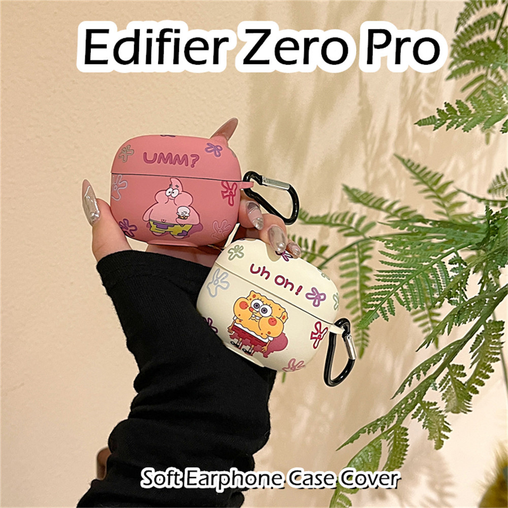 【 ในสต ็ อก 】 สําหรับเคส Edifier Zero Pro Niche ลายการ ์ ตูน TPU เคสหูฟังซิลิโคนอ ่ อนนุ ่ ม