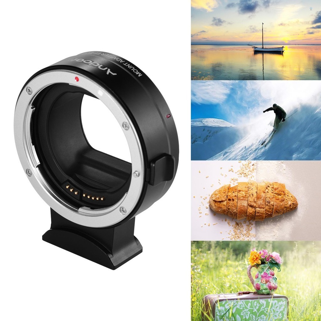 Andoer-2 Eos R Rf To Eos R เลนส์กล้องอัตโนมัติ Ef-s เลนส์ Fu Ef-eosr กล้องอัตโนมัติ Ef-s เลนส์อะแดปเตอร์เลนส์เสถียรภาพ Bfya Tpp ✿ [กล้ามเนื้อ
