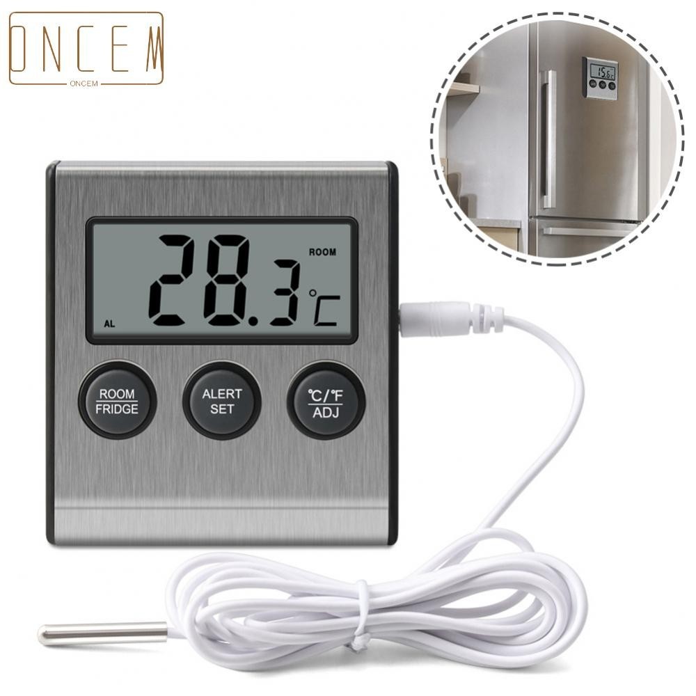 【Final Clear Out】Fridge Thermometer Max/Min Records 2.8 X 2.6 X 0.7inch 7.2 X 6.5 X 1.7cm Durable