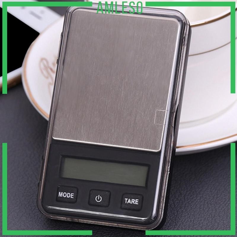 [ Amleso ] Gram Food Scale Kitchen Portable Scale Scale Scale Digital Weight Grams ความแม ่ นยํา 0.0