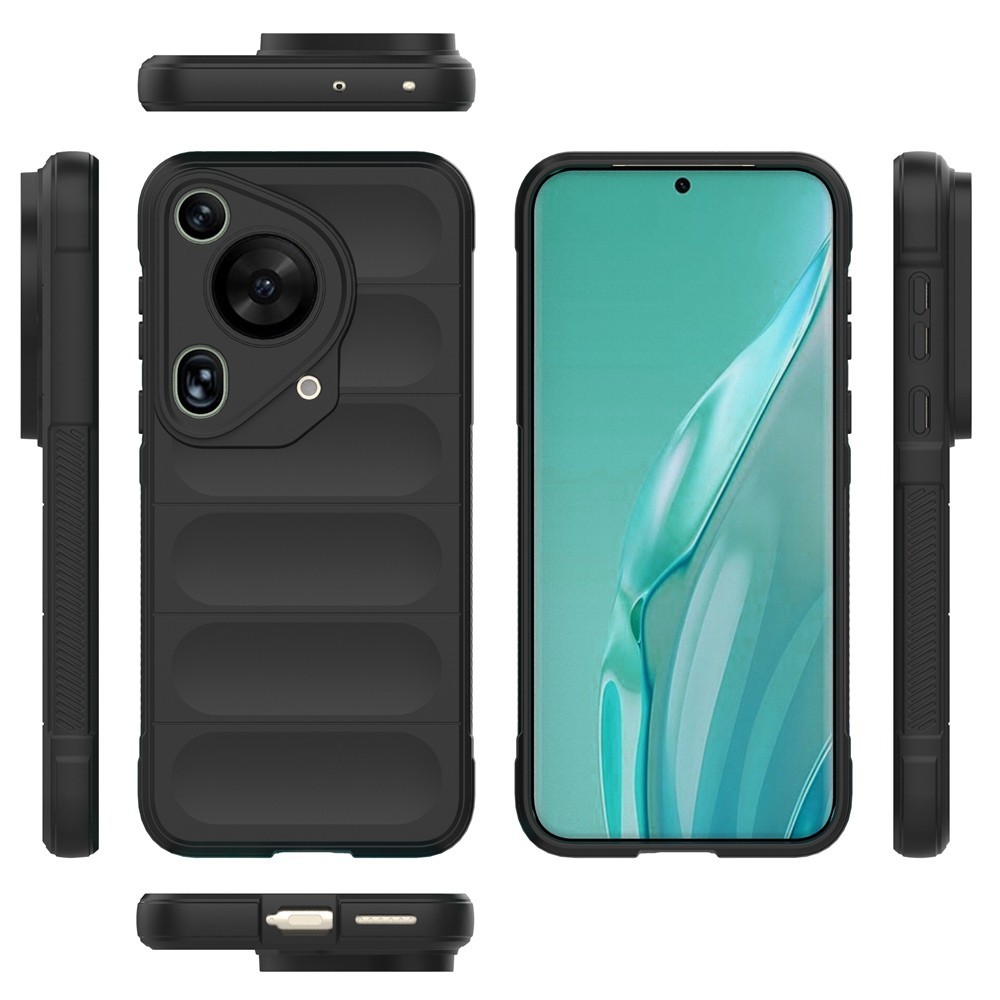 Huawei Pura 70 Ultra 5G ปลอกกันกระแทกซิลิโคน TPU แบบนุ่มฝาหลังถุงลมนิรภัยเคสป้องกันเต็มรูปแบบ