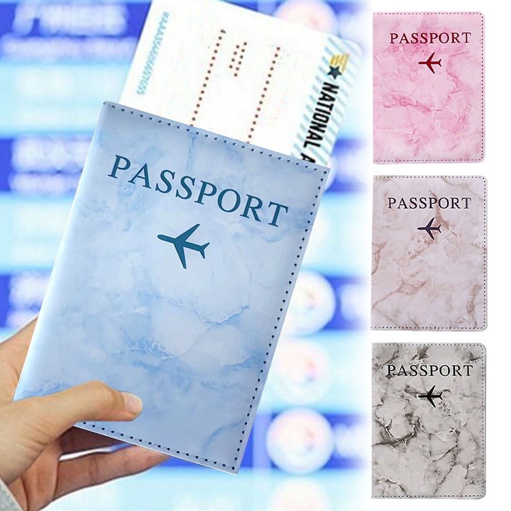 แท็กกระเป๋าหนัง PU ผู้หญิง & อุปกรณ์เสริมปกหนังสือเดินทางชื่อ ID สำหรับเป้สะพายหลัง