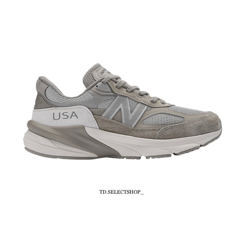 X x WTAPS 990v6 Joint Classic Grey M990WT6 รองเท้าผู้ชายผู้หญิง
