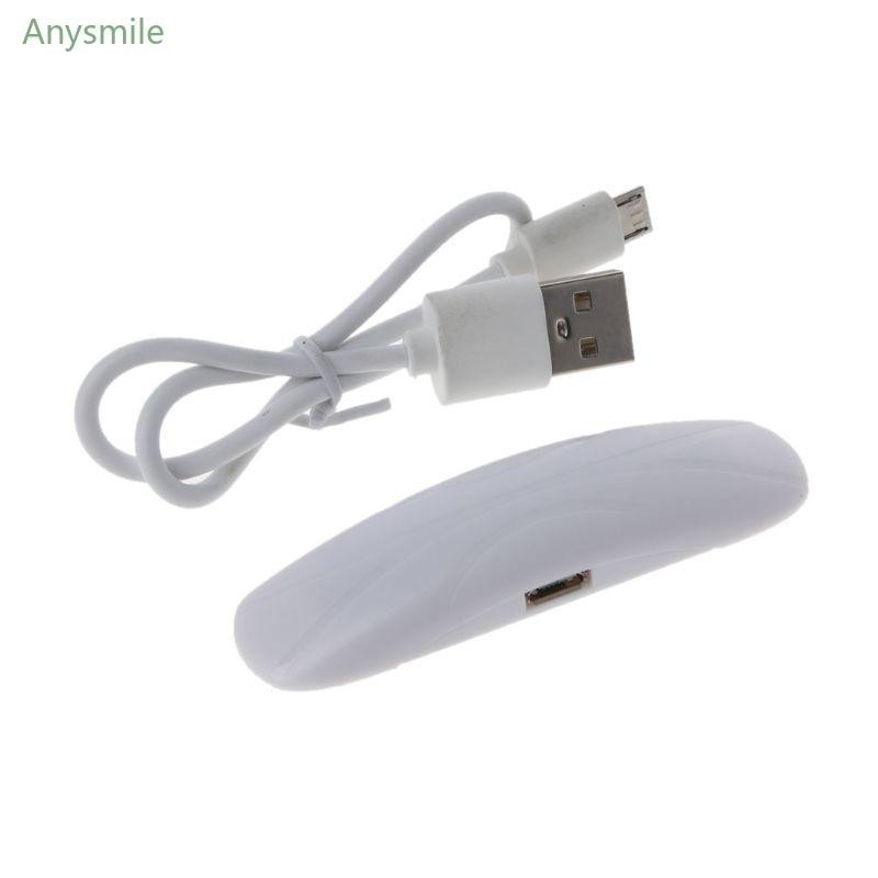 Anys UV LED เครื่องเป่าเล็บเจลเล็บโคมไฟแบบพกพา Curing Light สําหรับเจล 1 W สีขาว 395NW UV GEL ไฟ LED ชาร์จ USB