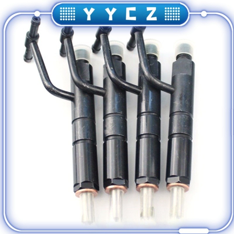 ✨YYCZ✨4PCS การใช้หัวฉีด 4JA1 4JB1 เครื่องยนต์ดีเซลหัวฉีดน้ํามันเชื้อเพลิง + Nozzle KBAL-P001A DSLA153P009