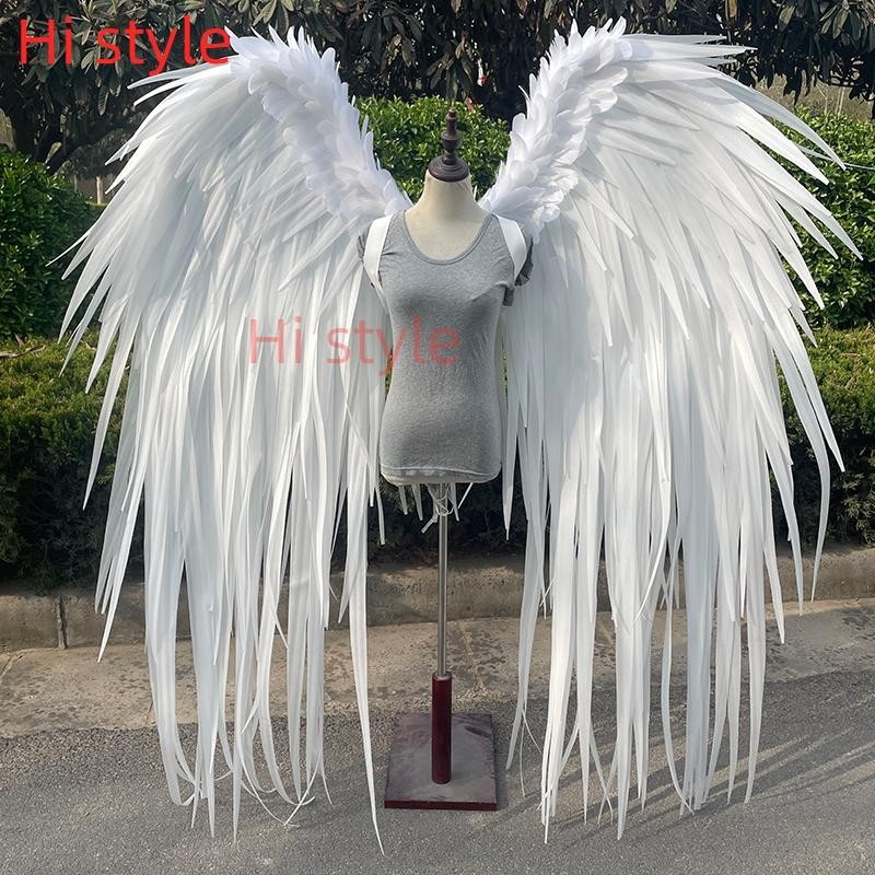 COSPLAY white archangel wings photography props