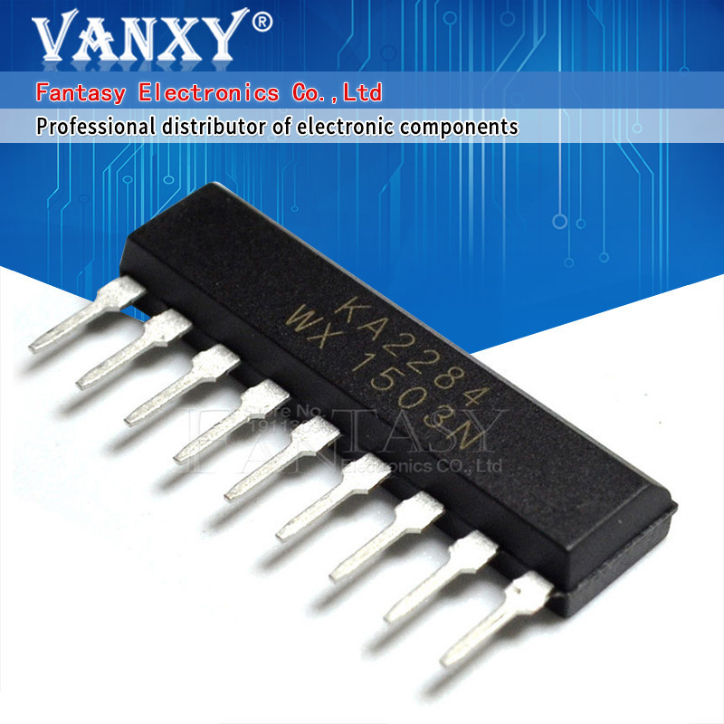 10PCS KA2284 SIP-9 2284 ZIP-9 ZIP ใหม่และต้นฉบับ IC อิเล็กทรอนิกส์ส่วนประกอบ vanxy