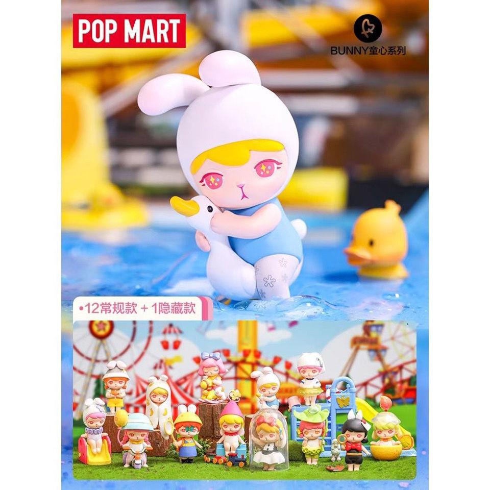 ของแท ้ BUNNY BUNNY Childlike Series Influencer Mystery Box อินเทรนด ์ Play Girl Gift Figure น ่ ารัก
