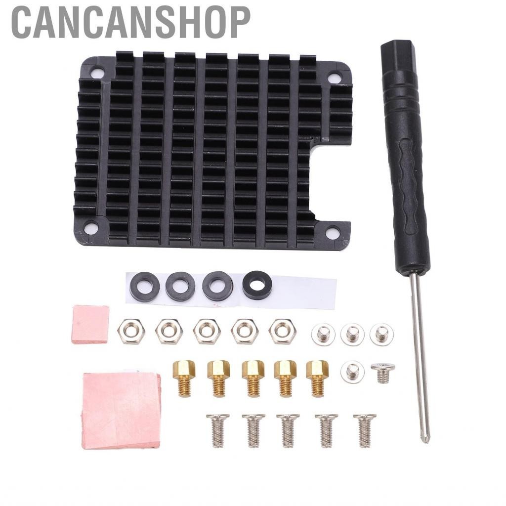 Cancanshop Heatsink Installation Tool  For CM4 Good Thermal Conductivity Reserved Hole Design for Ra