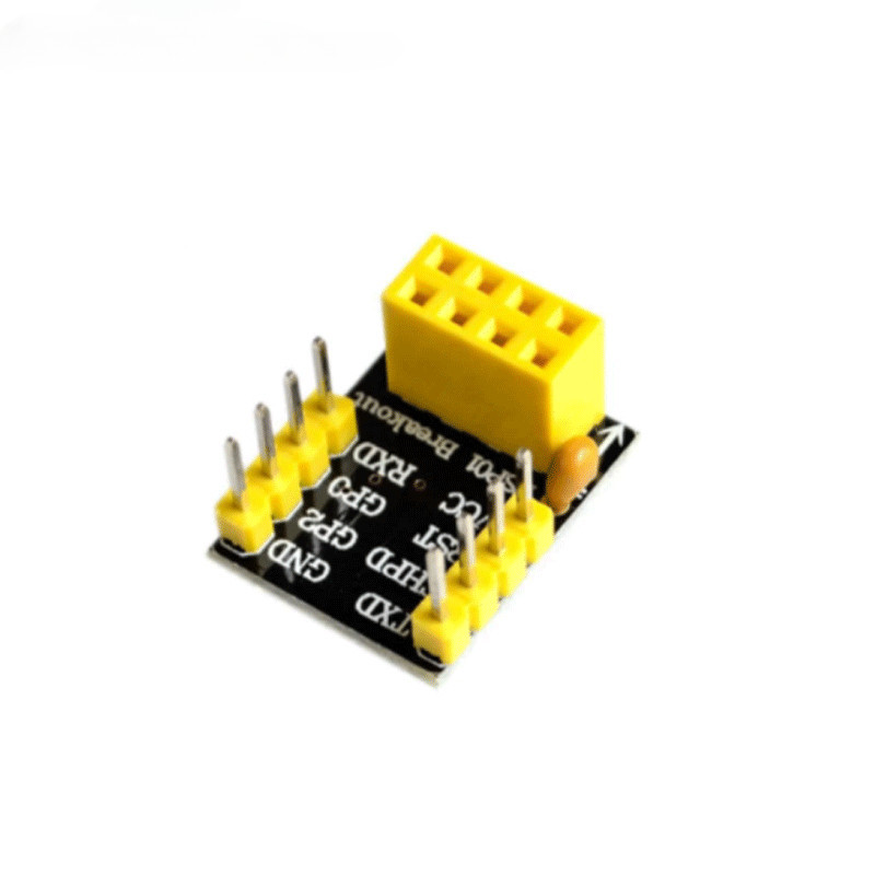 Esp-01 ESP8266 ESP-01S รุ ่ น ESP8266 Serial Bread board Adapter To WiFi Transceiver โมดูล Breakout UART โมดูล ราคา ถูกที่สุด ดีลบีเคเค แกลเลอรีภาพที่ 5