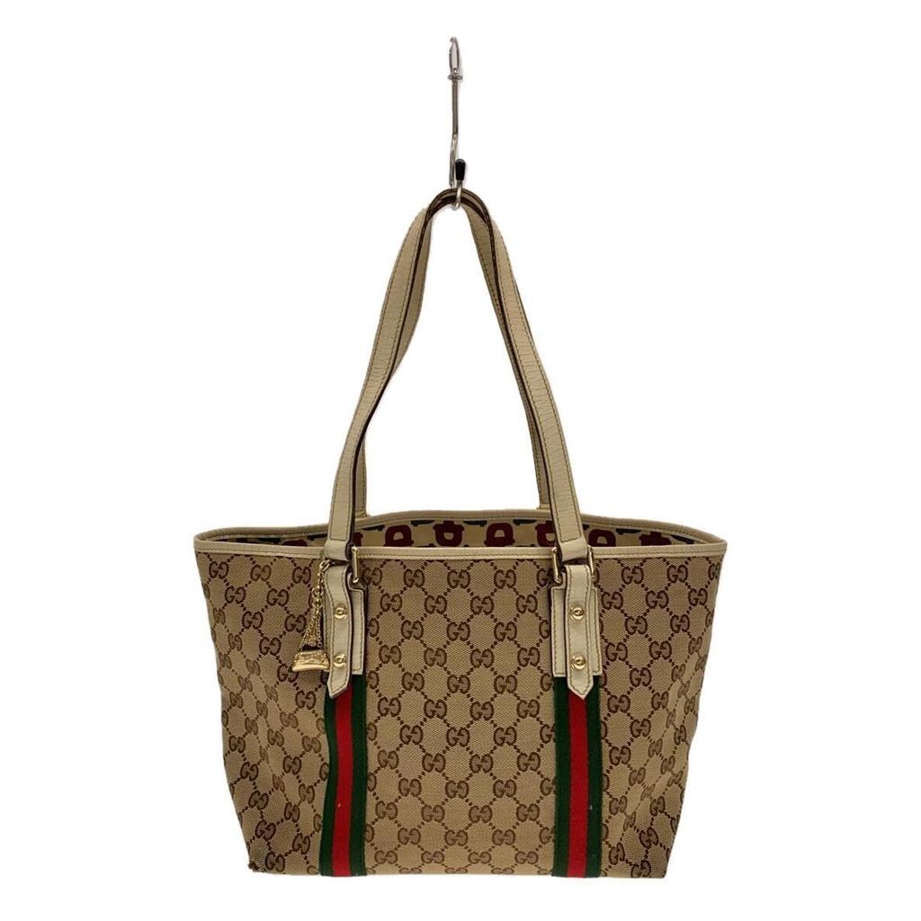 GUCCI Tote Bag GG Canvas 137396 Direct from Japan Secondhand