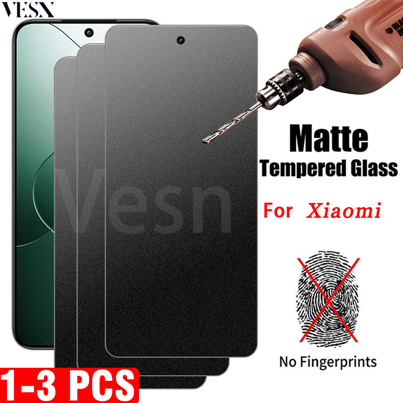 ฟิล์มกระจกด้าน ใช้สำหรับ ช่วยลดรอยนิ้วมือ Xiomi Xiaomi Mi 14 13T 13 12 12T 11 11T 10T 9 9T Lite Pro 4G 5G 2024