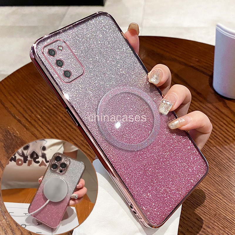 เคส Samsung A02S A03S เคสโทรศัพท์ Softcase เคสซิลิโคนกันกระแทก ดีไซน์ใหม่ แม่เหล็กดูดไร้สาย